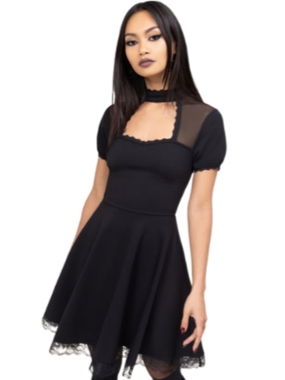 Killstar Dragulana Skater Dress [B]